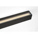 Stripe LED 2.36 inch Black Outdoor Wall Mount