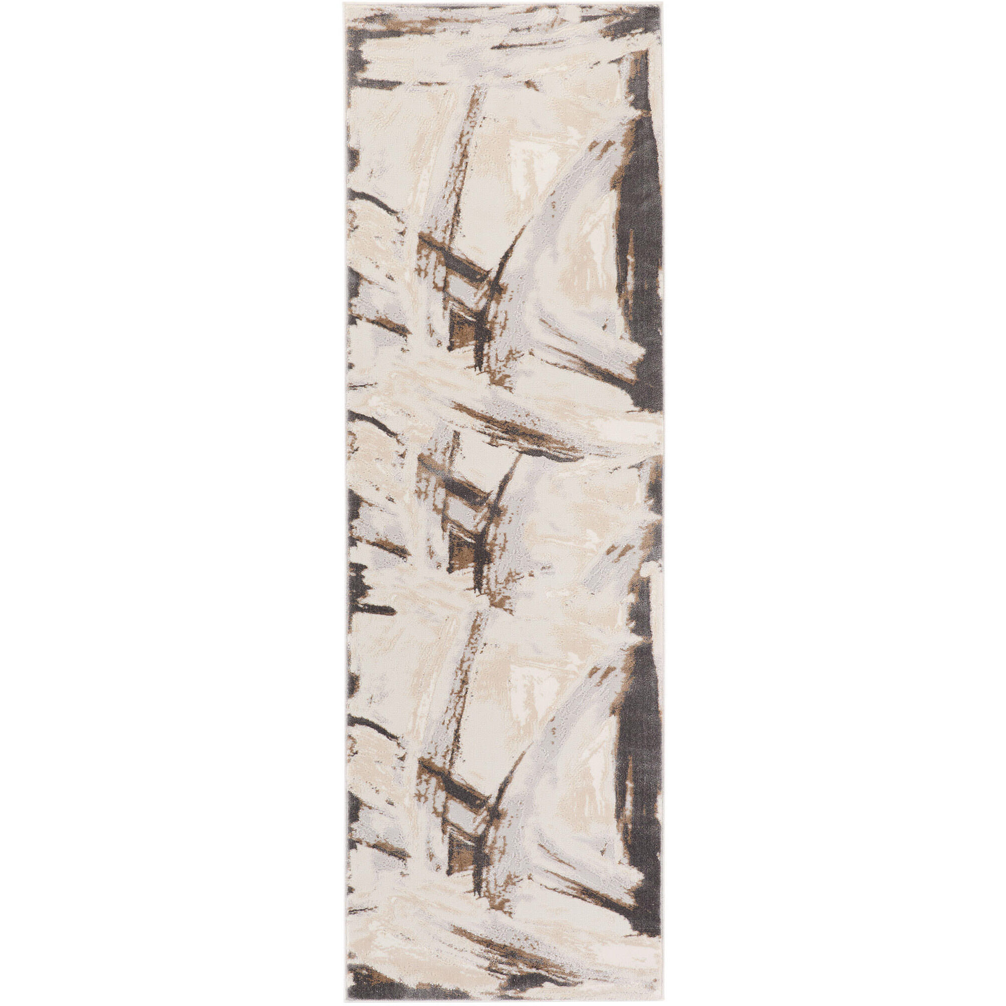 Veleka Gray and Gold Indoor Rug