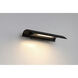 Quarry LED 1.69 inch Black Outdoor Wall Mount