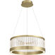 Empra LED 23.63 inch Gold Pendant Ceiling Light