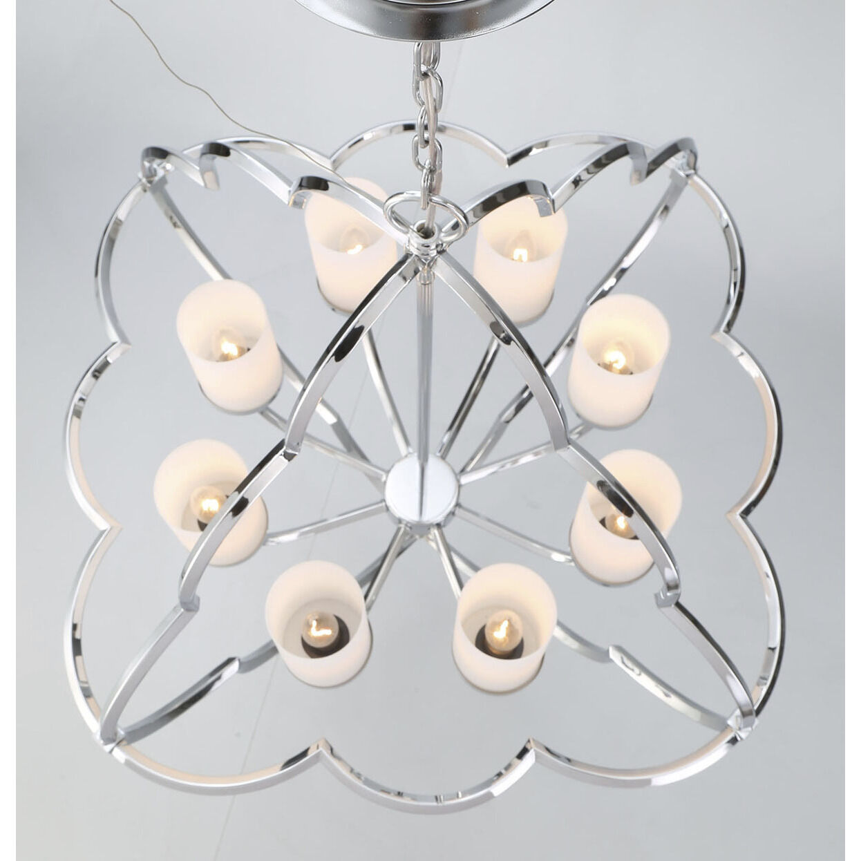 Douville 1 Light 18 inch Chrome Chandelier Ceiling Light