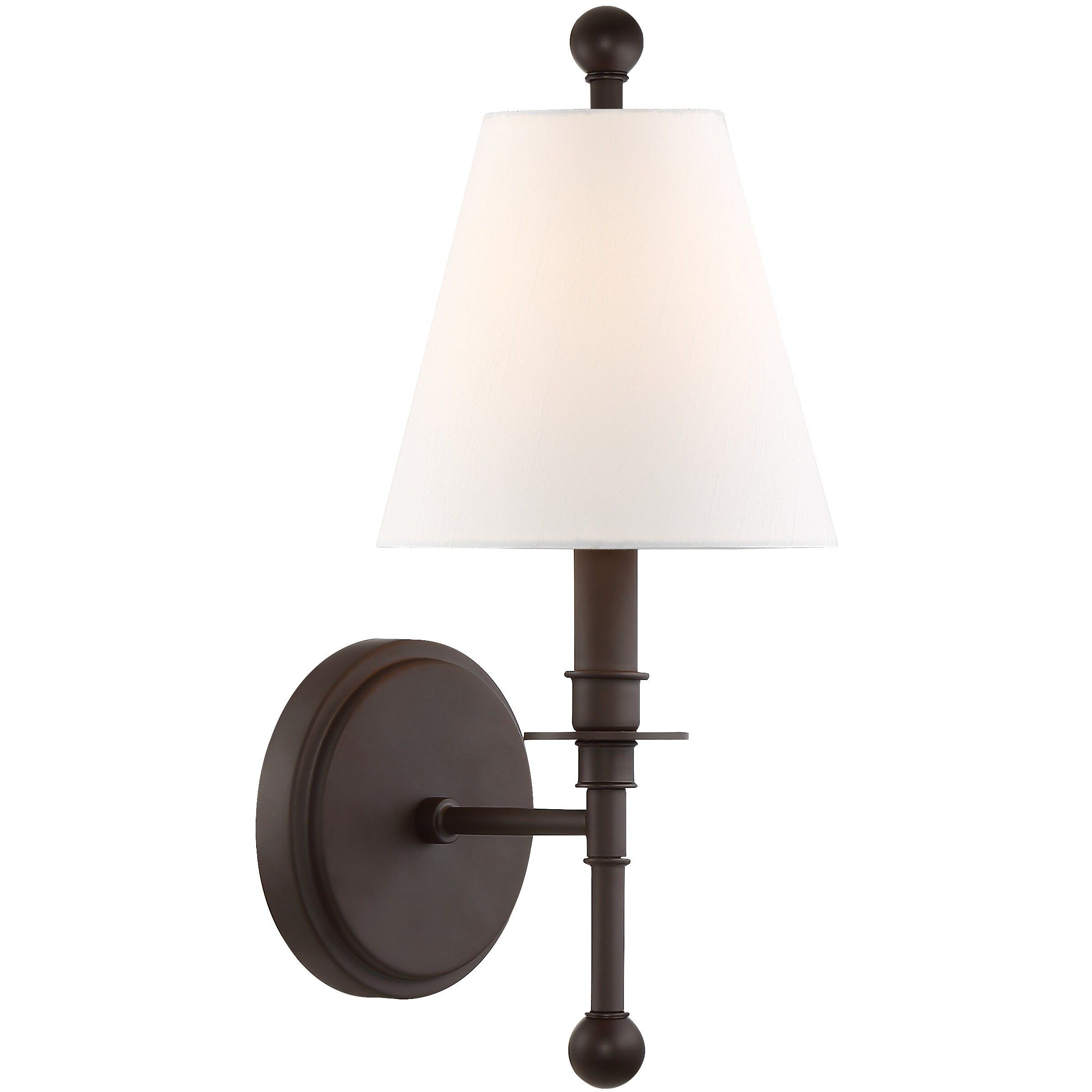 Riverdale Bath Sconce Wall Light in Dark Bronze