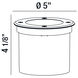 Ravanne 120V 7.00 watt Stainless Steel Outdoor In Ground