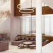 Spunto LED 60.75 inch Black Chandelier Ceiling Light