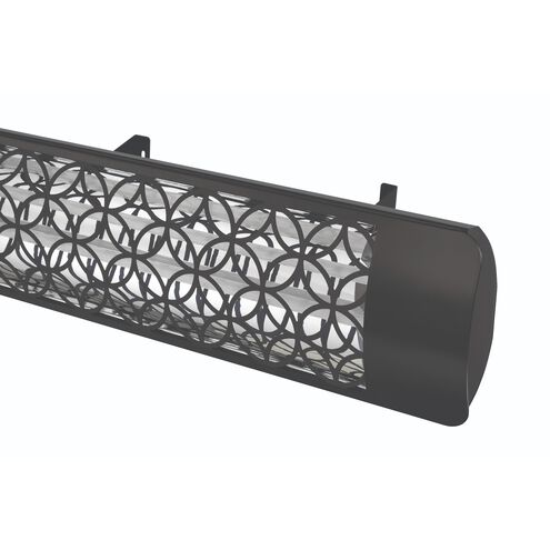 Eurofase Heating Co. 9 X 8 inch Black Heater - Hardwired