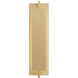 Tribek 1 Light 21 inch Gold Outdoor Wall Sconce