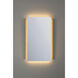 Sadona 42 X 27 inch Marble LED Mirror