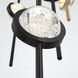Barletta LED 39.75 inch Gold and Black Chandelier Ceiling Light