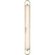 Noga 1 Light 46 inch Gold Vanity Light Wall Light