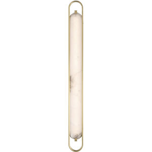 Noga 1 Light 46 inch Gold Vanity Light Wall Light