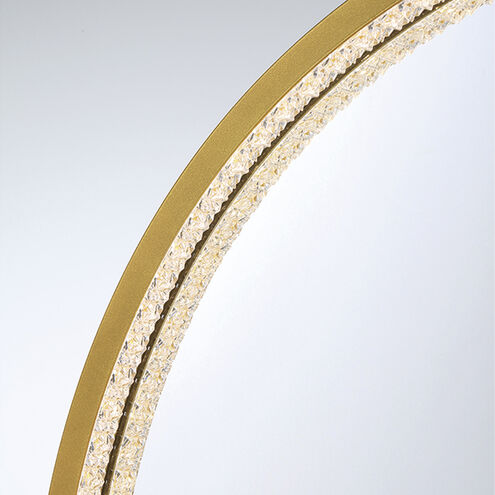 Cerissa 30 inch Gold Mirror