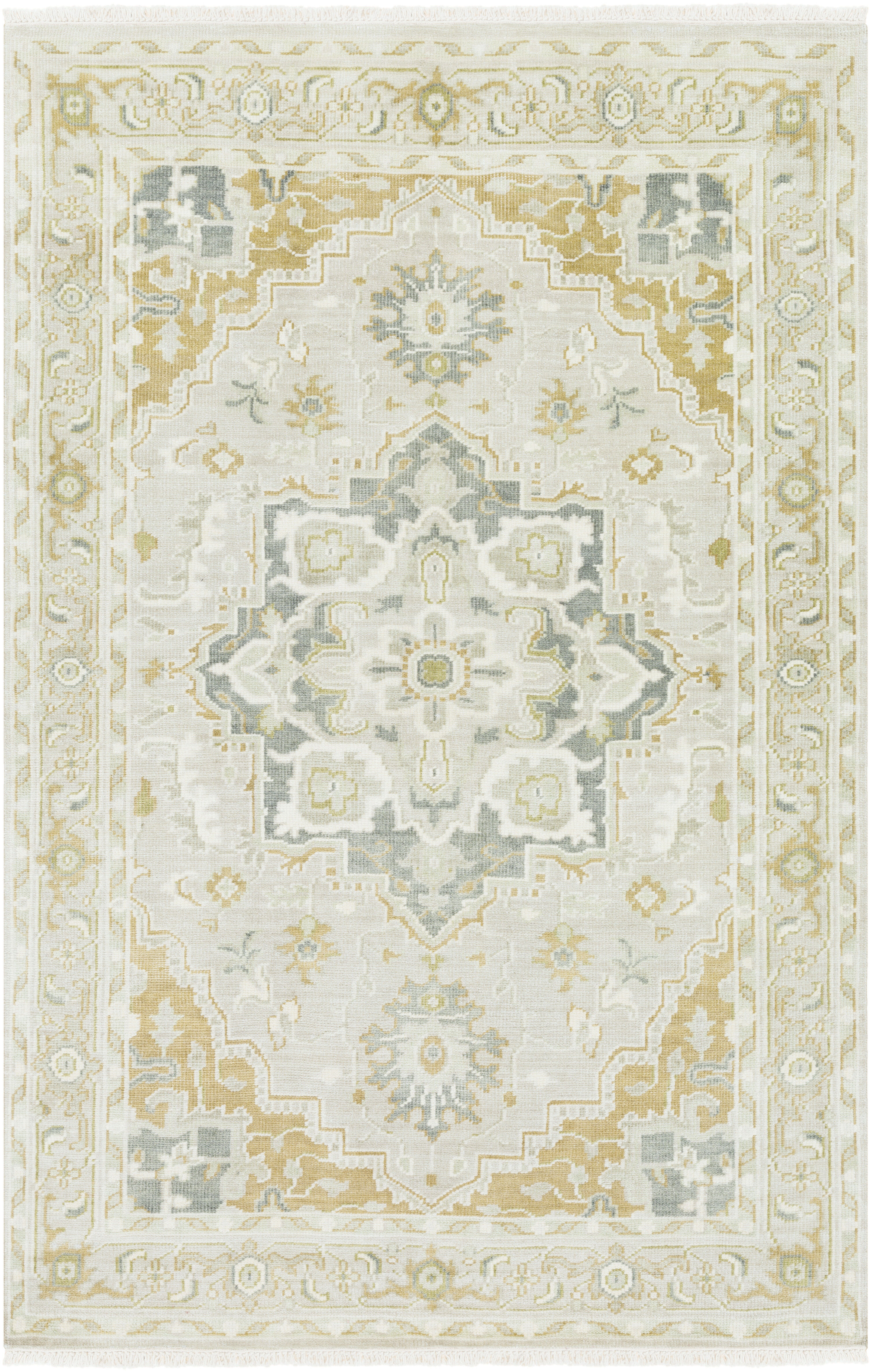 Ace 108 X 72 inch Light Sage Rug, Rectangle