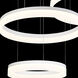 Minuta LED 48 inch Sand White Chandelier Ceiling Light