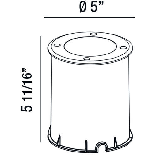 Ontario 120V 2.00 watt Stainless Steel Outdoor In Ground