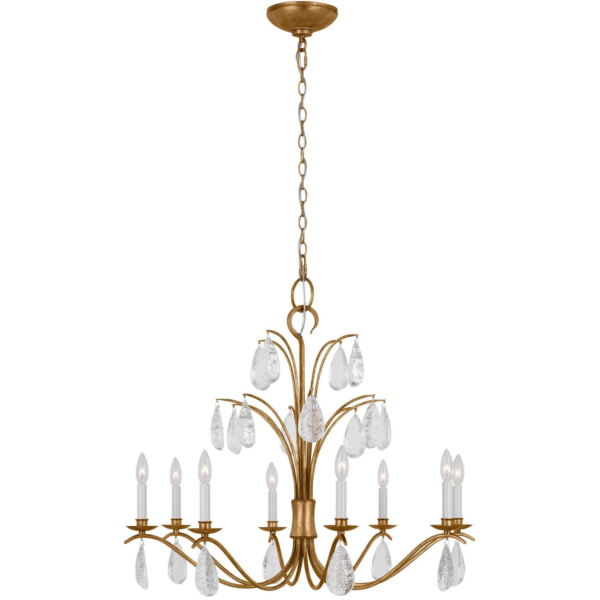 C&M by Chapman & Myers Shannon 8 Light 32.63 inch Chandelier