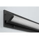 Hy50 LED 24.63 inch Sand Black Outdoor Wall Sconce