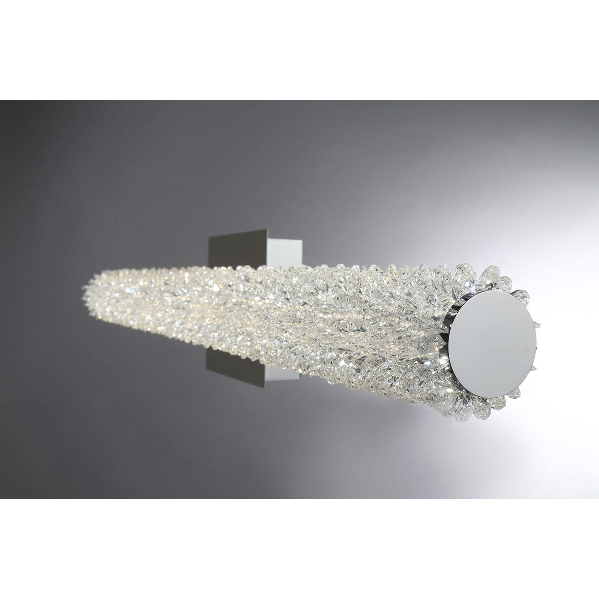 Sassi LED 36 inch Chrome Vanity Light Wall Light, Large