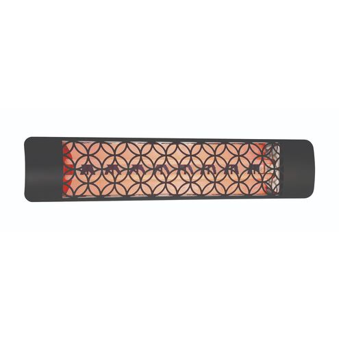 EF40 Series 9 X 8 inch Black Electric Patio Heater in Clover