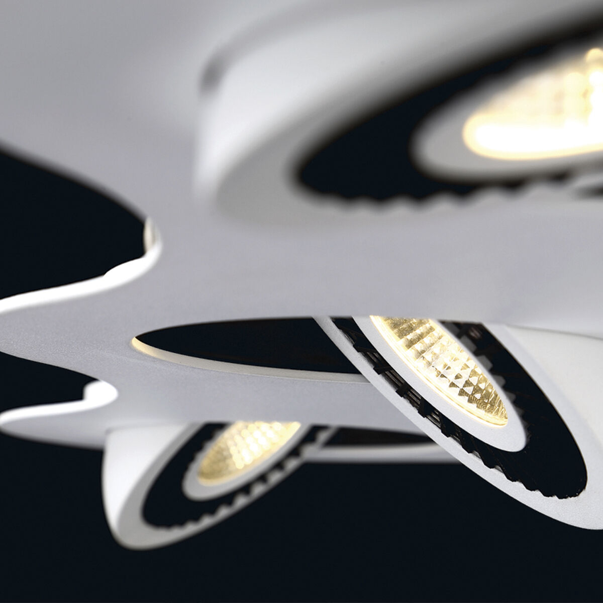 Vision 1 Light 120V White/Black Track Ceiling Light