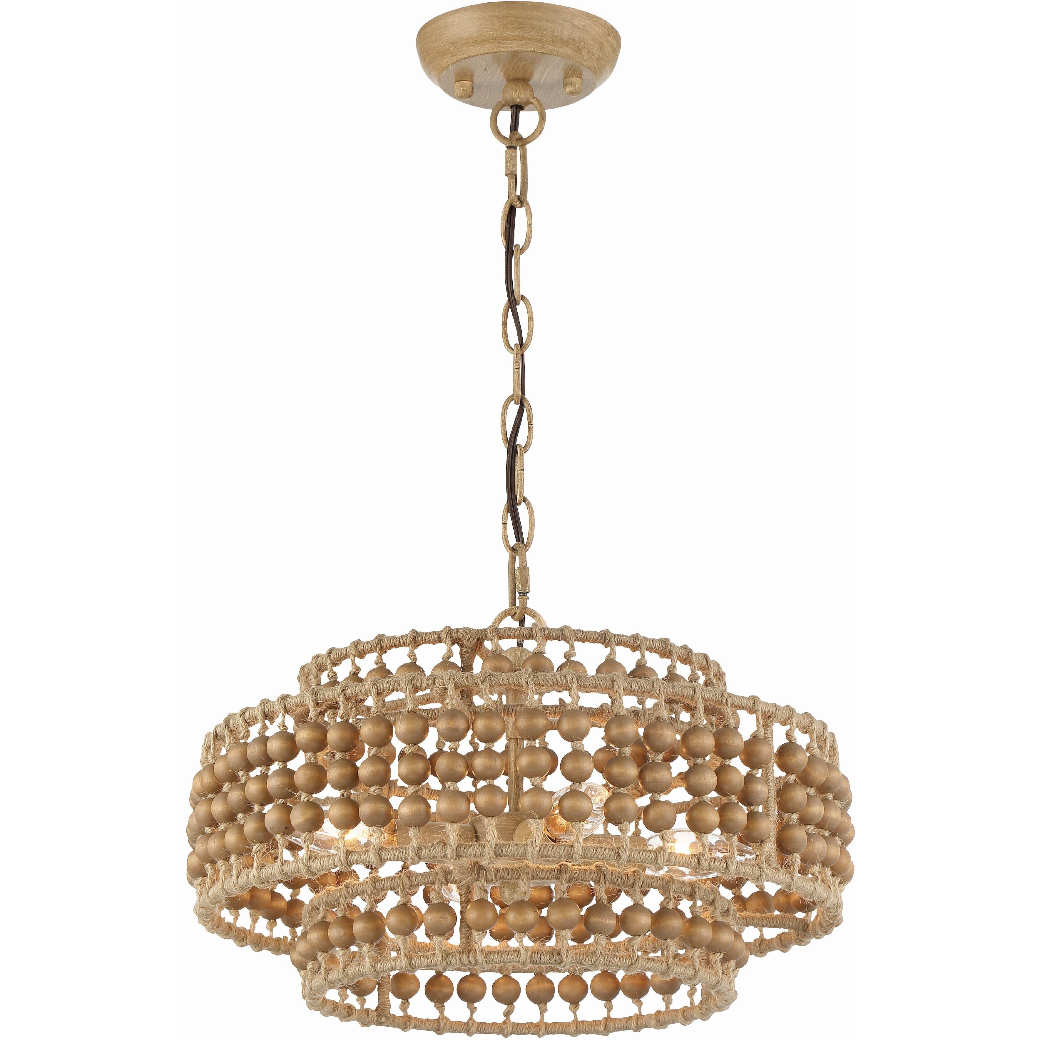 Silas Pendant Ceiling Light in Burnished Silver