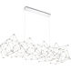 Leonardell LED 21.75 inch Chrome Chandelier Ceiling Light
