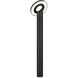 Orbit 8 watt Black Outdoor Bollard
