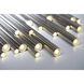 Santana LED 10 inch Brass Chandelier Ceiling Light