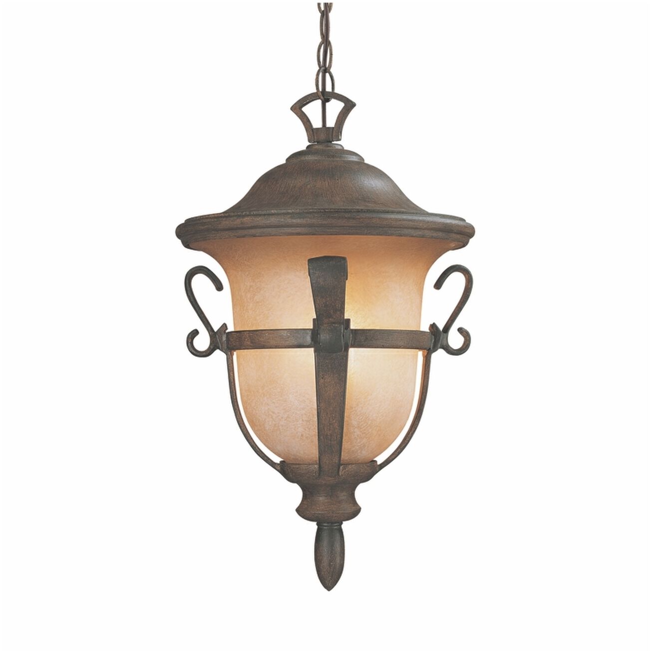 Tudor 3 Light 12.00 inch Outdoor Pendant/Chandelier