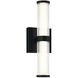 Fayton 1 Light 14 inch Black Outdoor Wall Sconce