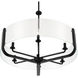 Campisi 6 Light 28 inch Black Chandelier Ceiling Light