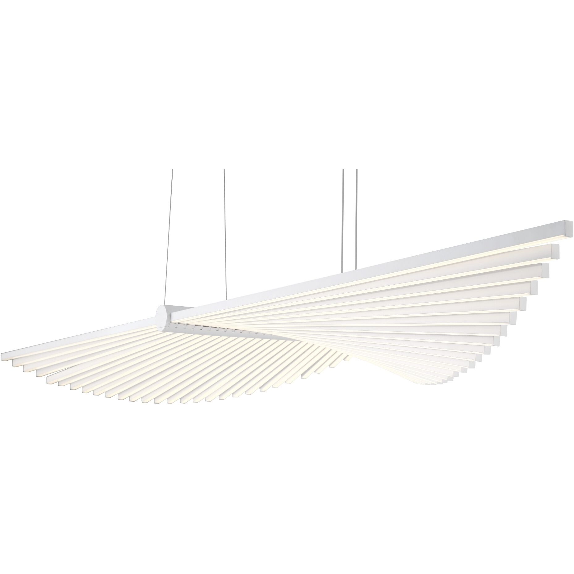 Seraph LED 15.25 inch White Chandelier Ceiling Light