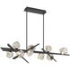 Thorah 9 Light 13 inch Graphite Chandelier Ceiling Light in Graphite Grey