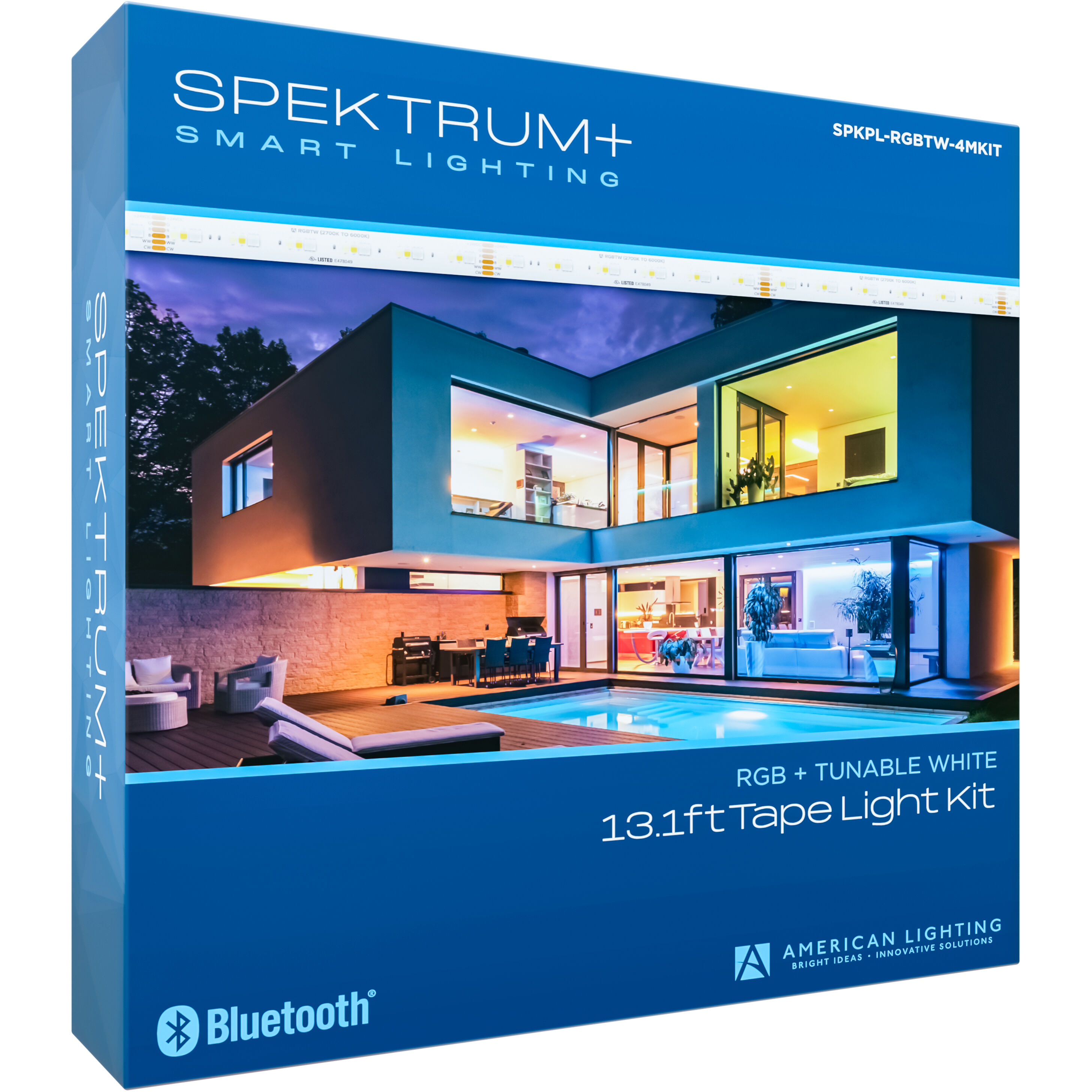 Spektrum+ White 2700K/3000K/3500K/4000K/5000K/6000K 10.1 inch Tape Light