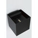 Bloc LED 4.33 inch Black Outdoor Wall Mount