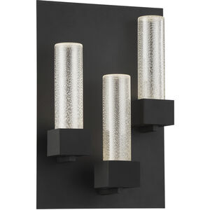 Solato LED 18 inch Black Outdoor Wall Sconce