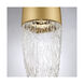 Ecrou 12 Light 29.5 inch Gold Chandelier Ceiling Light