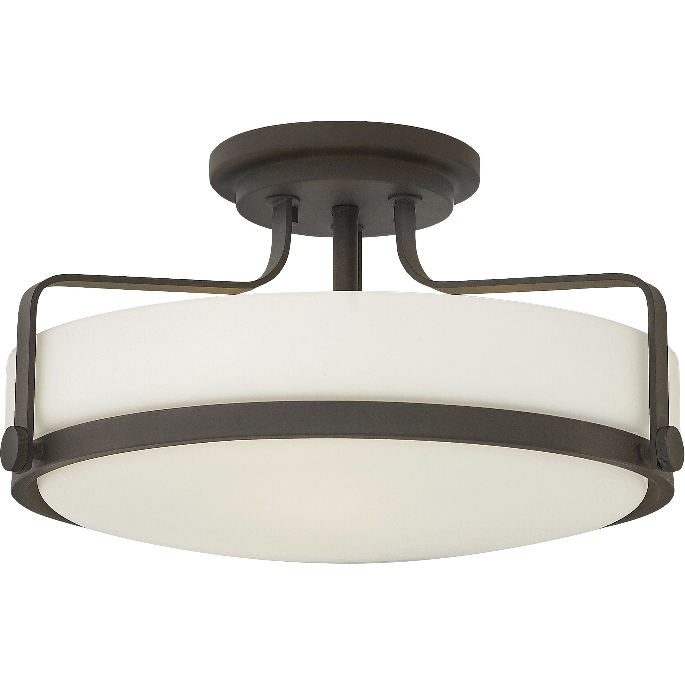 Harper 3 Light 18.00 inch Semi-Flush Mount