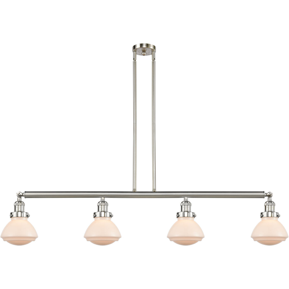 Franklin Restoration Olean 4 Light 51.38 inch Island Light