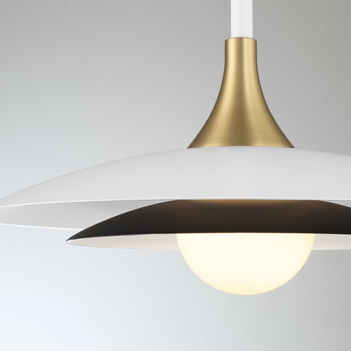 Welsh LED 18 inch White Pendant Ceiling Light