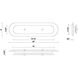 Tramore 1 Light 22 inch Black Outdoor Wall Sconce in Silver