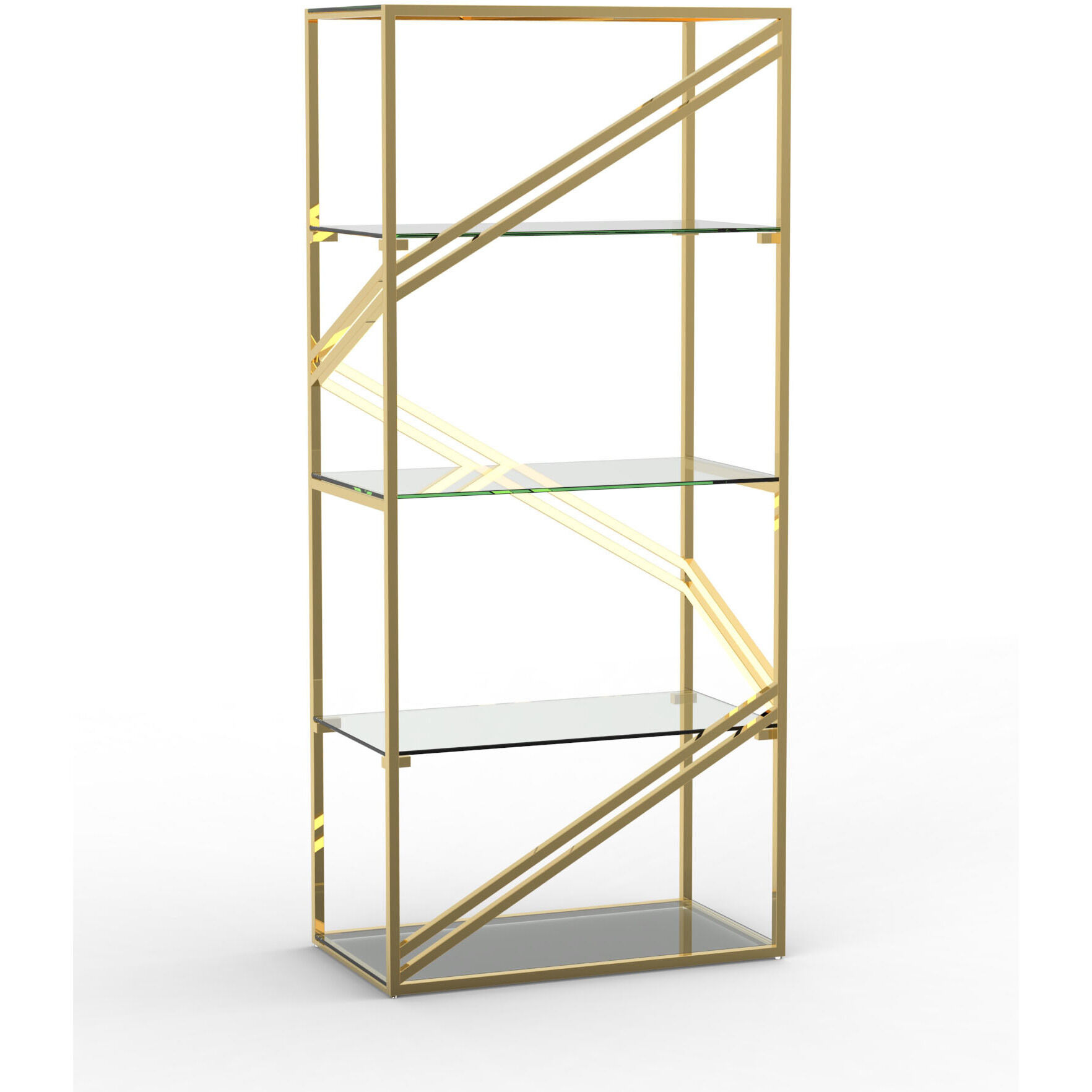 Canada 70.8 X 31.5 inch Gold Side Table