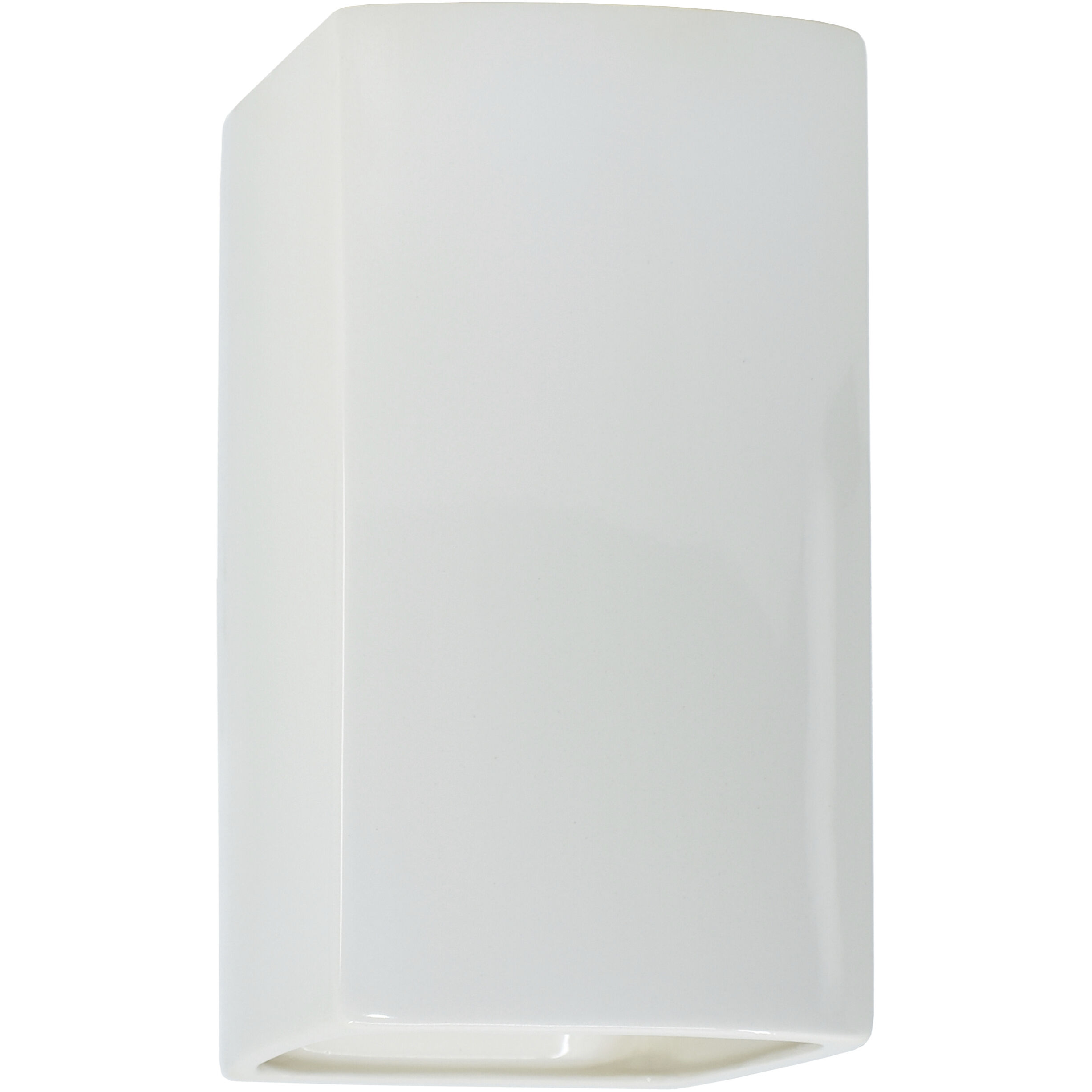 Ambiance 1 Light 5.25 inch Gloss White ADA Wall Sconce Wall Light