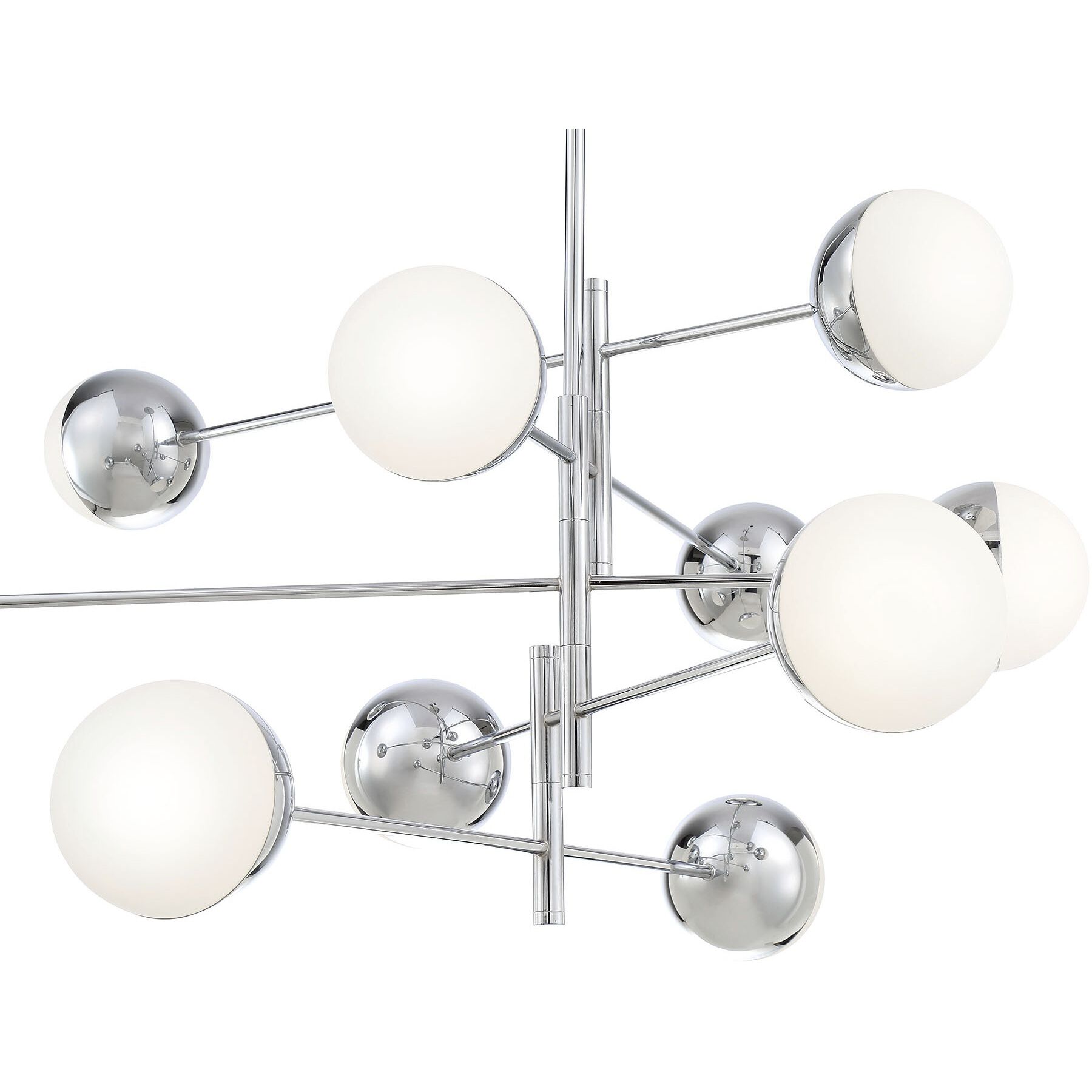 Fairmount LED 50 inch Chrome Chandelier Ceiling Light