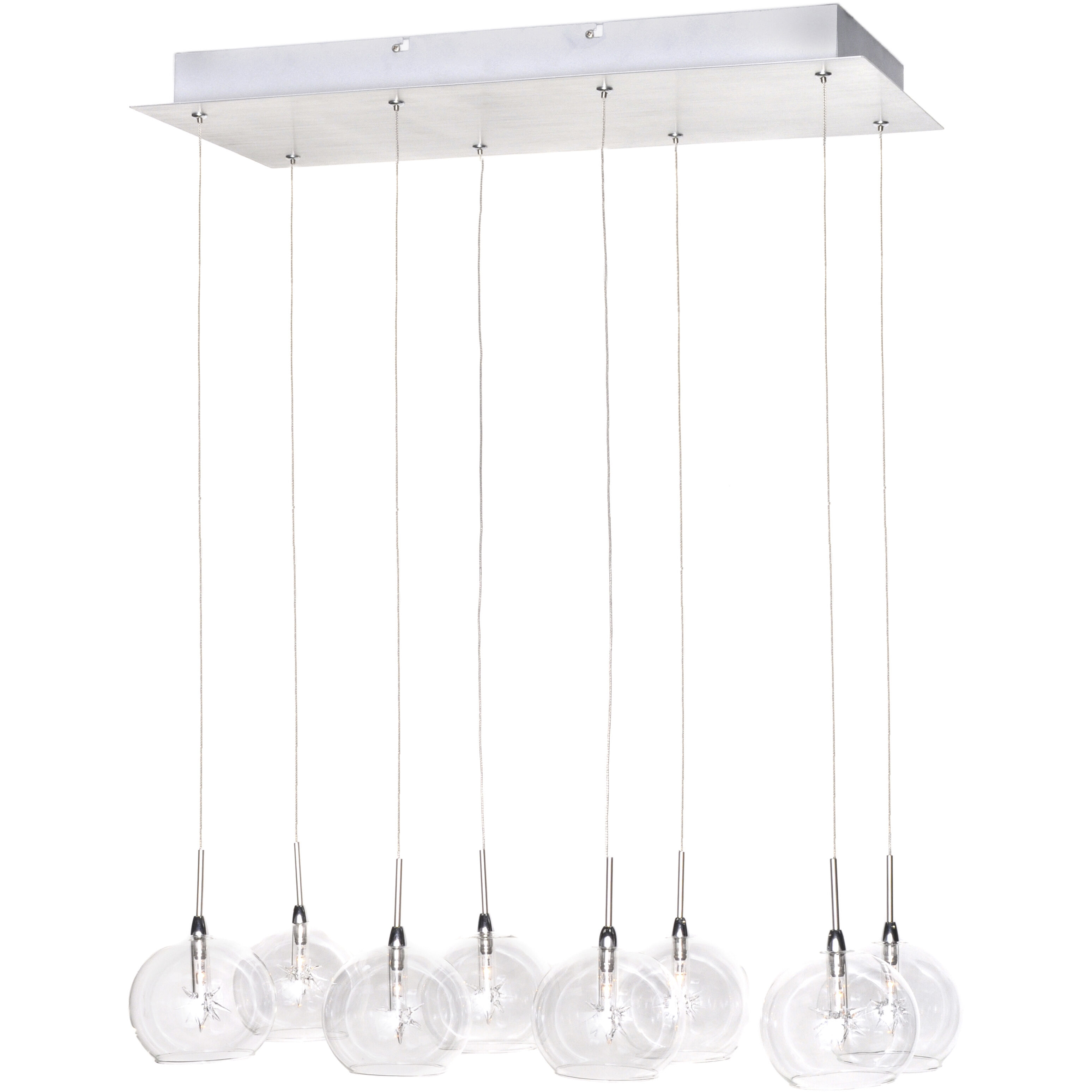 Starburst Linear Pendant Ceiling Light
