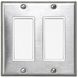 Ontario 5 X 3 inch Stainless Steel Patio Heater On/Off Switch in Two