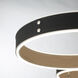 Verdura LED 24.5 inch Black Flush Mount Ceiling Light