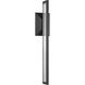 Aelin LED 24 inch Matte Black Outdoor Wall Sconce