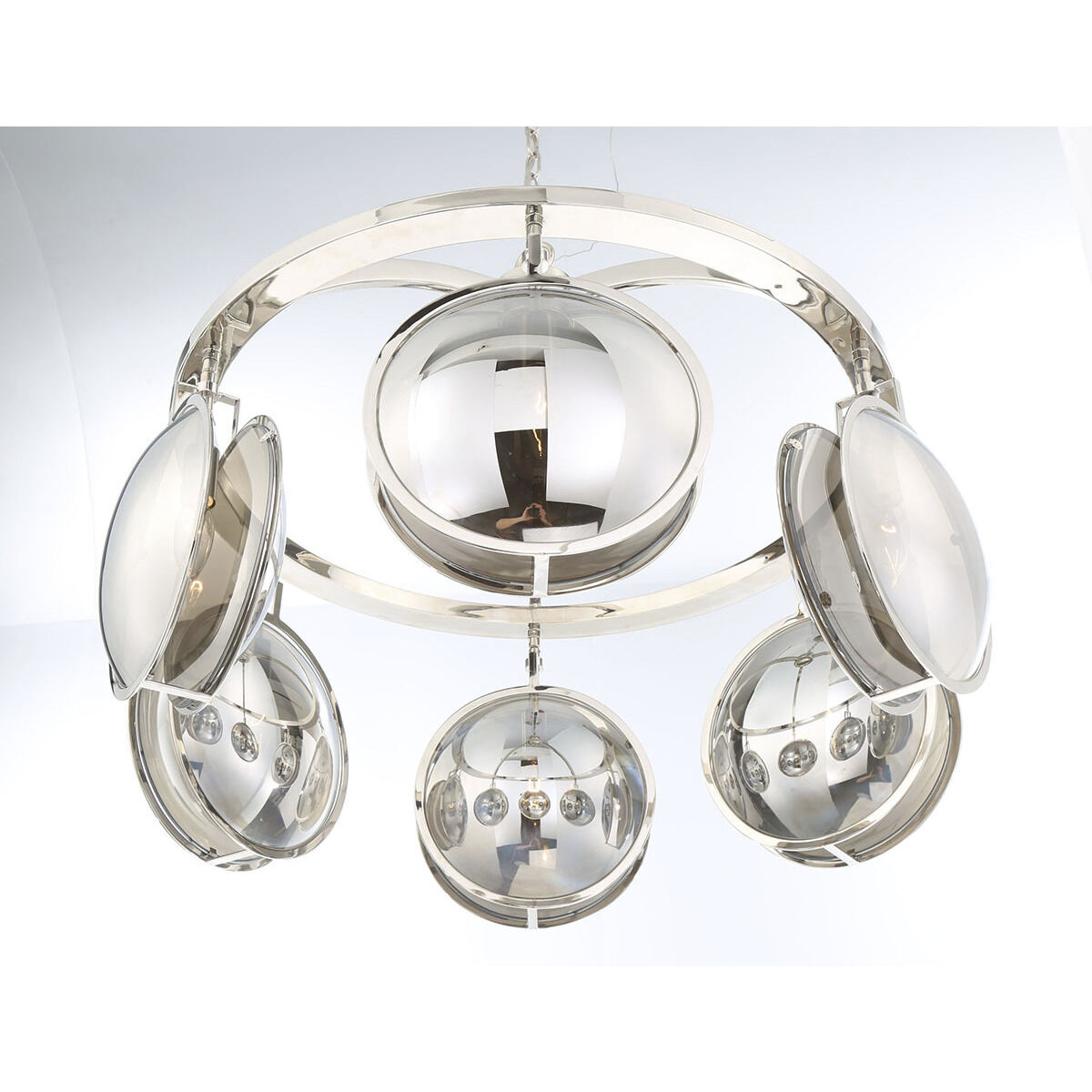 Havendale 6 Light 30 inch Polished Nickel Chandelier Ceiling Light