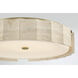Roslington LED 23.75 inch Gold Flush Mount Ceiling Light