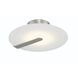 Nuvola LED 12.25 inch Satin Nickel Flush Mount Ceiling Light